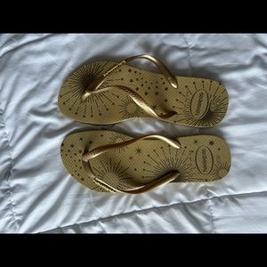 Gold Havaianas